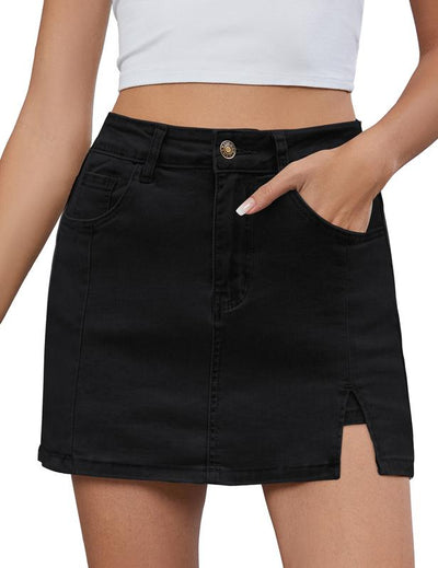 High Waisted Mini Skirt