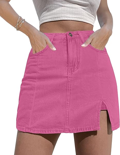 High Waisted Mini Skirt