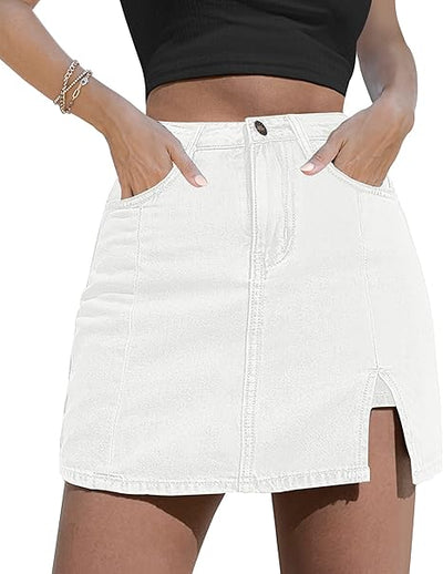 High Waisted Mini Skirt