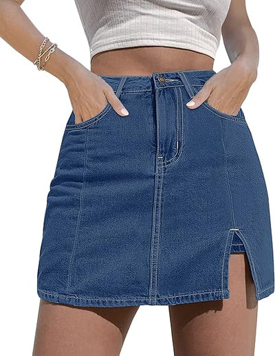 High Waisted Mini Skirt