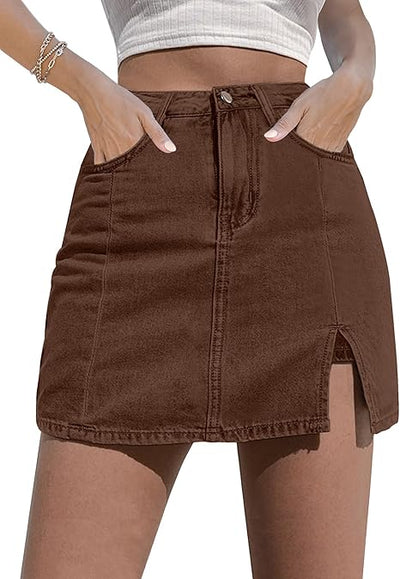 High Waisted Mini Skirt