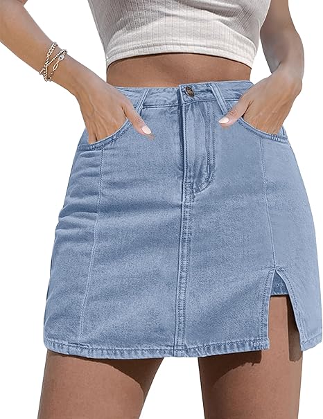 High Waisted Mini Skirt