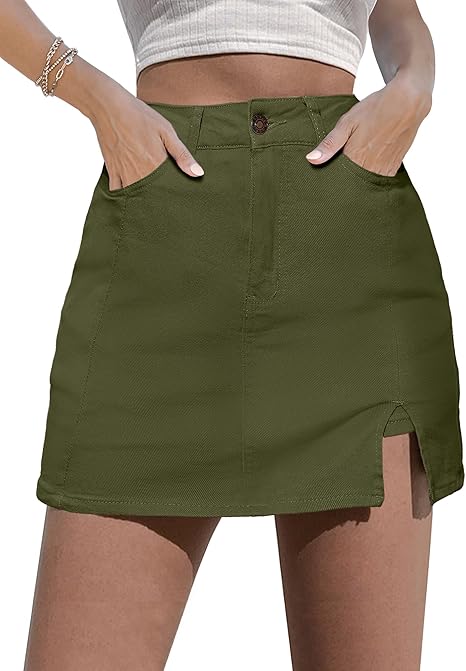 High Waisted Mini Skirt