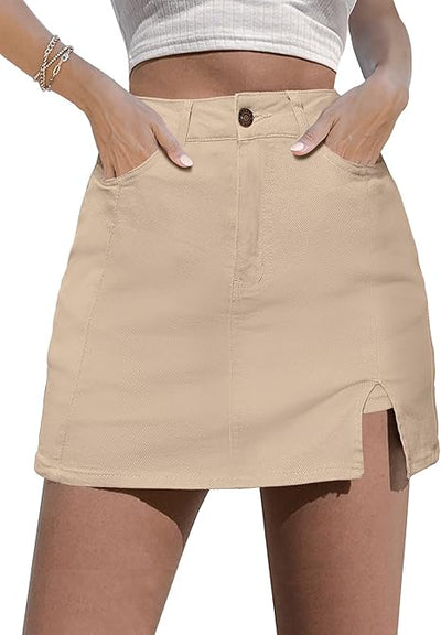 High Waisted Mini Skirt
