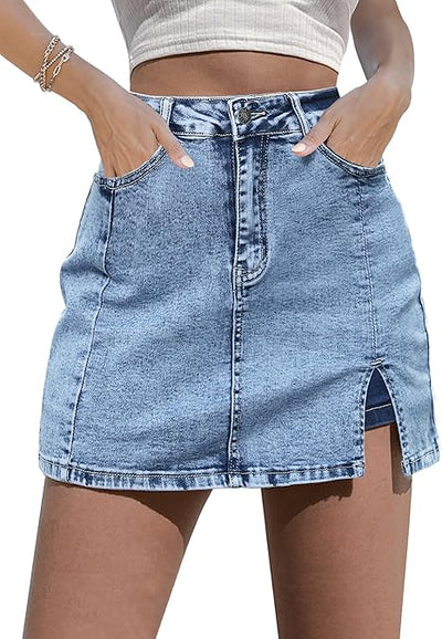High Waisted Mini Skirt